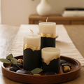 Midnight Gild Trio – Luxury Concrete Candle Set