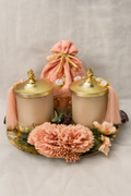 Customizable Return Gift Hampers – Elegant Gift Set with Gourmet Candies, Dry Fruits, and Potli