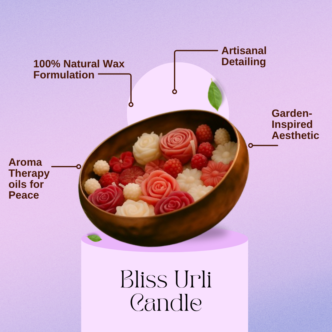 Bliss Urli Candle (5 Inches Diameter, Buy 1 Get 1 Free)