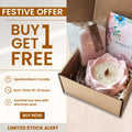 Sparkle Bloom Candle Gift Box (Buy 1 Get 1 Free)