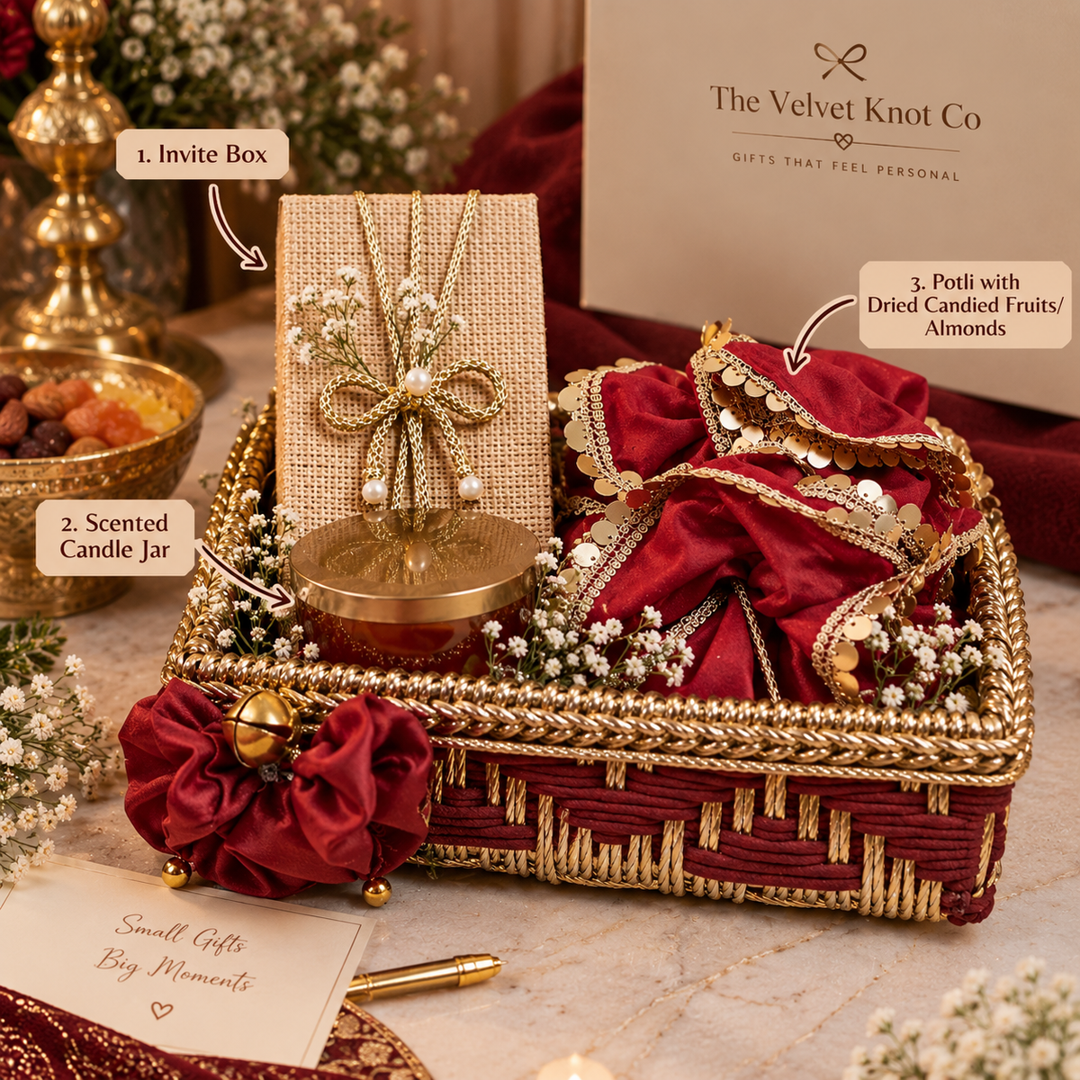 The Velvet Knot Signature Hamper